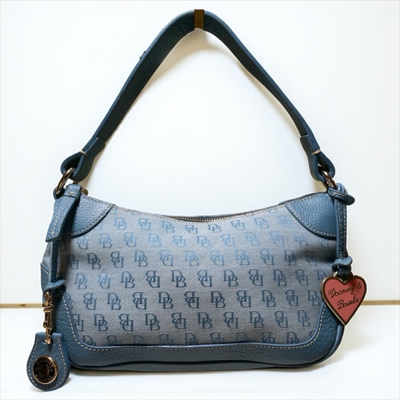 Dooney & Bourke Y2K 🧊RARE🧊 Vintage Light Blue Shoulder Bag - Picture 3 of 17